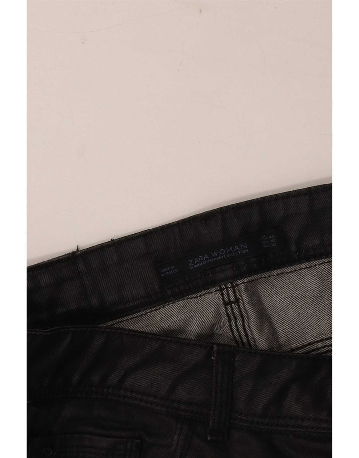 Zara Γυναικείο Slim Jeans EU 42 Large W32 L30 Black