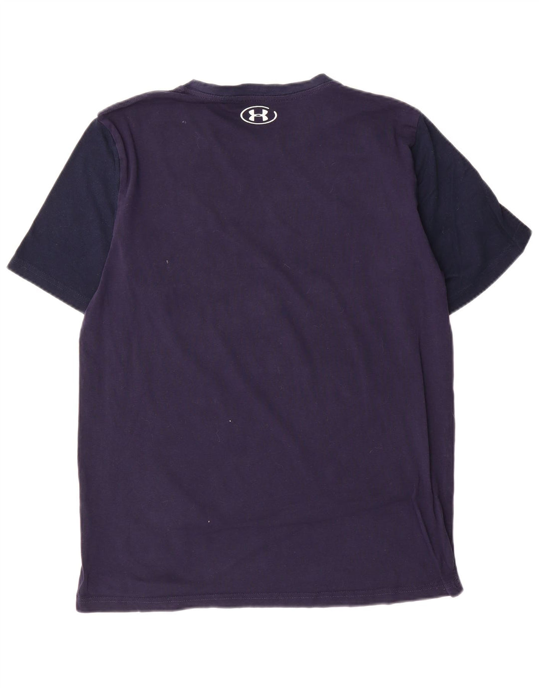 Under Armour Ανδρικό γραφικό T-Shirt Top Μικρό Navy Blue από βαμβάκι