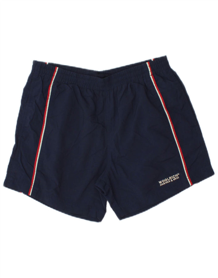 Woolrich Boys Swimming Short 11-12 Years Navy Blue Nylon