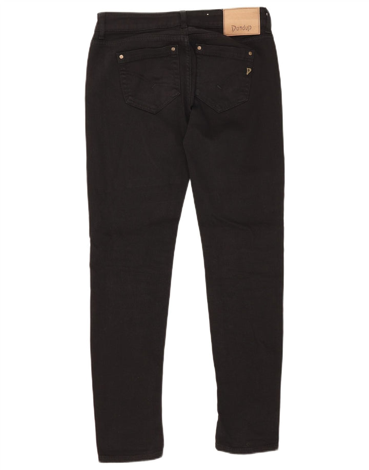 DONDUP Γυναικείο Slim Jeans W28 L30 Μαύρο βαμβακερό
