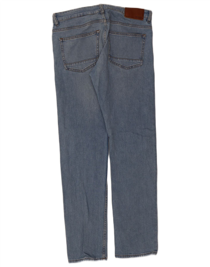 Ανδρικό τζιν Hugo Boss Slim W30 L32 Μπλε βαμβακερό