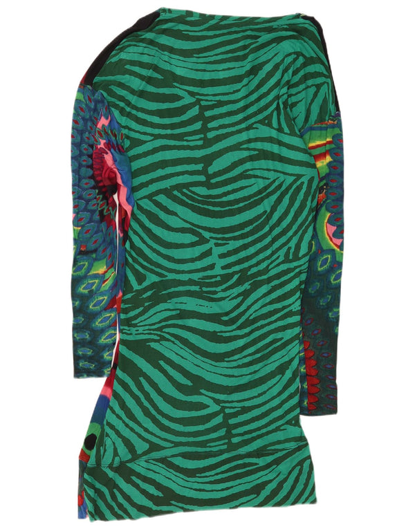 Desigual Γυναικείο Γραφικό Φόρεμα με θήκη UK 18 XL Πολύχρωμο Γεωμετρικό