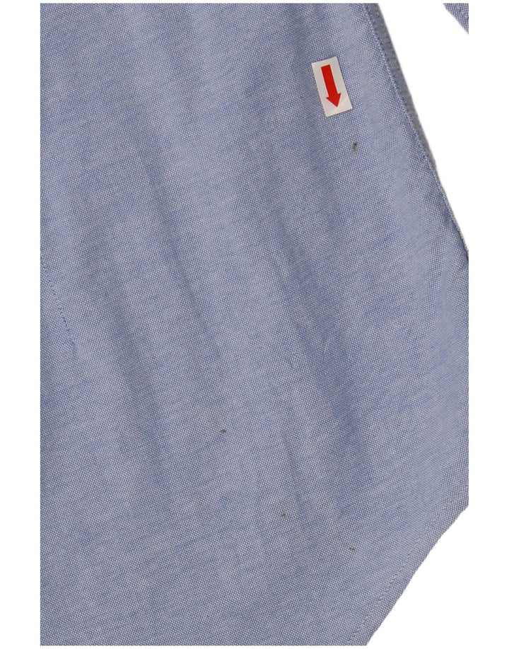 TOMMY HILFIGER Ανδρικό πουκάμισο Slim Fit Μεσαίο μπλε βαμβακερό