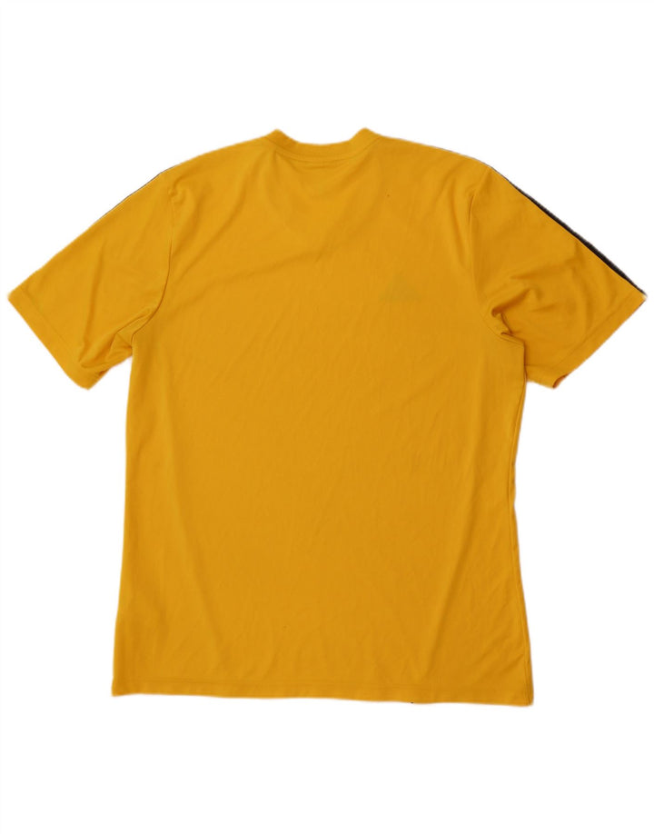 Ανδρικό T-Shirt Adidas Top μεγάλο κίτρινο πολυεστέρα