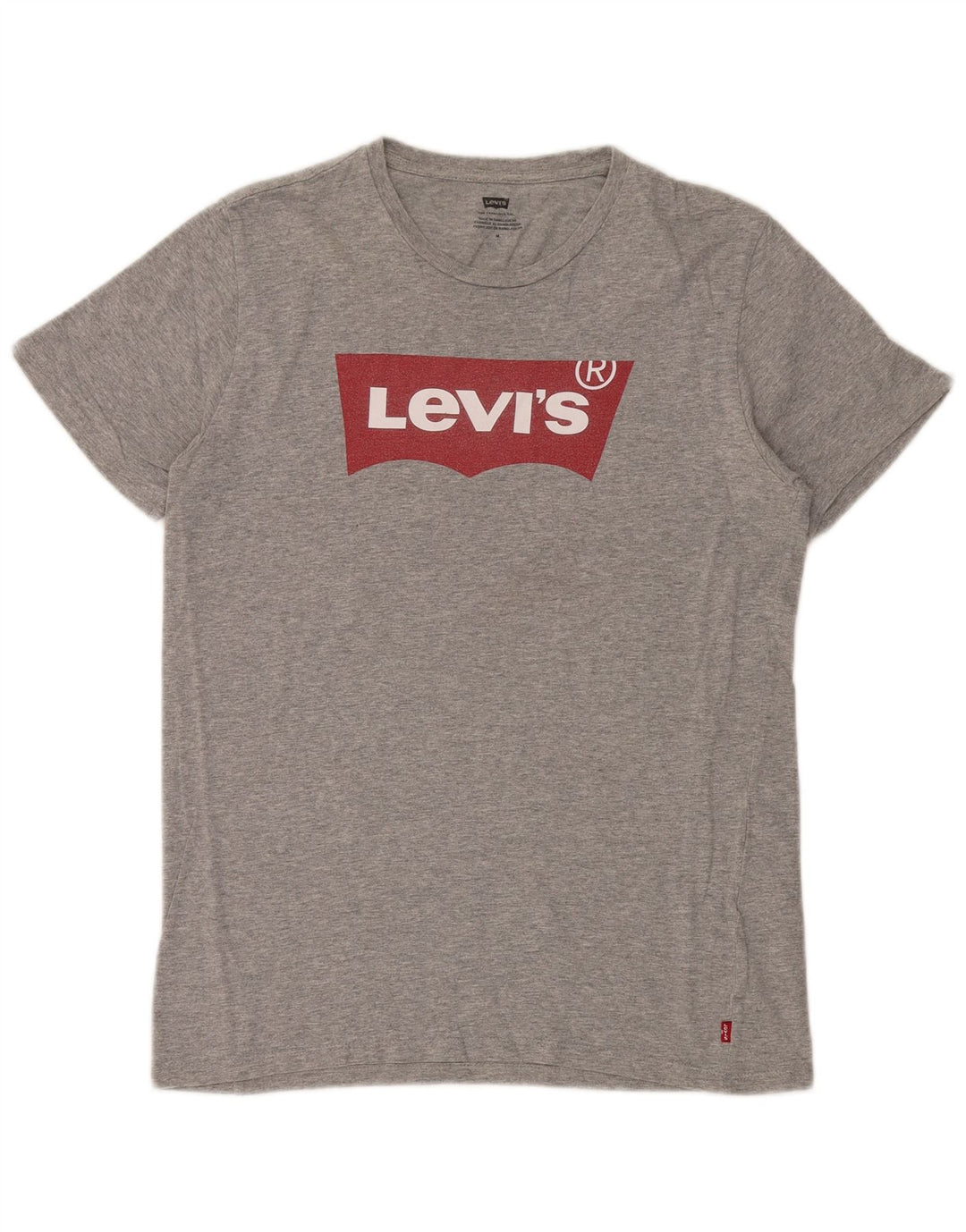 Ανδρικό γραφικό T-Shirt Levi's Top Μεσαίο Γκρι Βαμβακερό