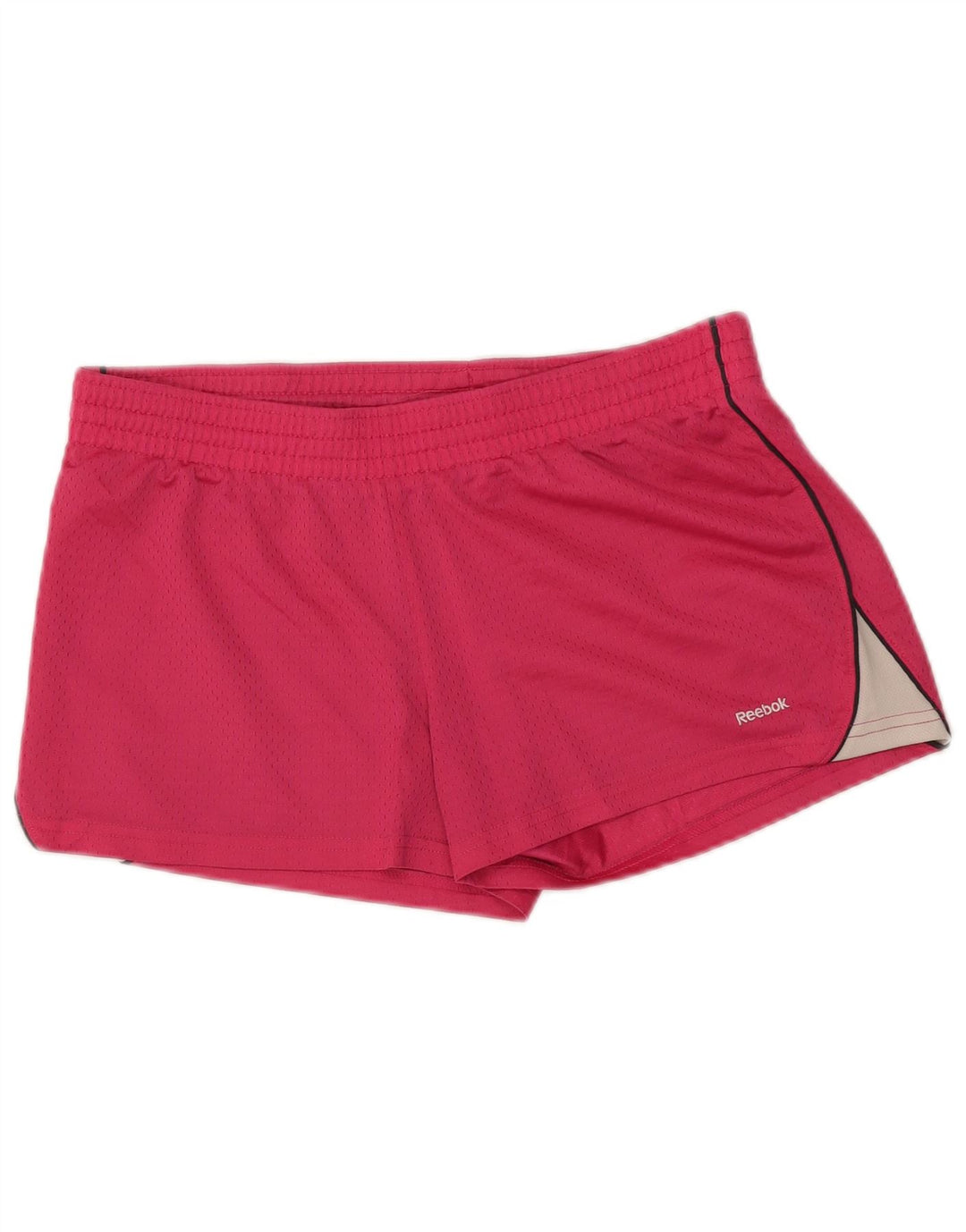 Γυναικείο αθλητικό σορτς REEBOK UK 14 Medium Pink Colourblock Πολυεστέρας
