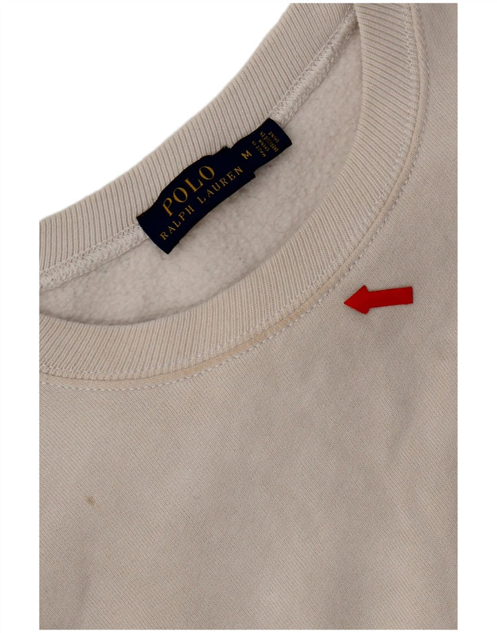 Γυναικείο γραφικό φούτερ Polo Ralph Lauren Jumper UK 14 Medium Grey