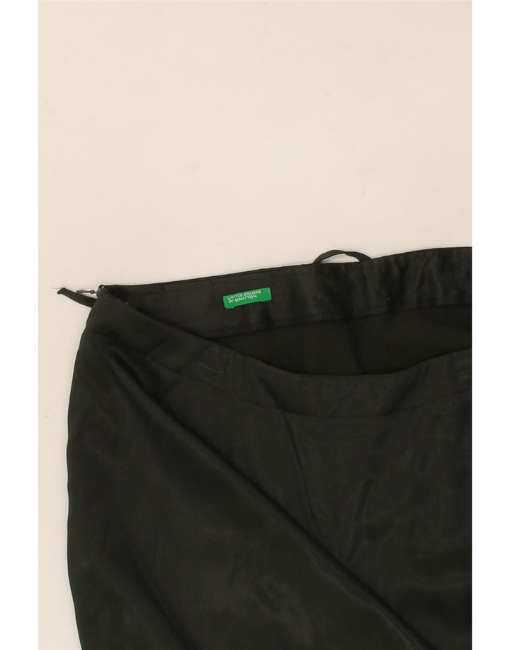 BENETTON Womens A-Line Skirt W30 Medium Green Vintage Benetton and Second-Hand Benetton from Messina Hembry 