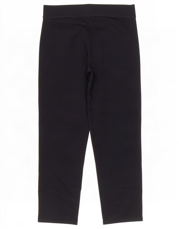 Marks & Spencer Γυναικείο Cropped Παντελόνι UK 14 Large W32 L26 Navy Blue