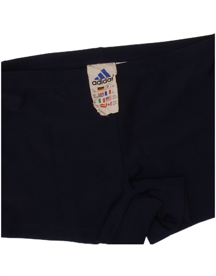 Adidas Boys Swimming Short 7-8 Years Navy Blue Polyester