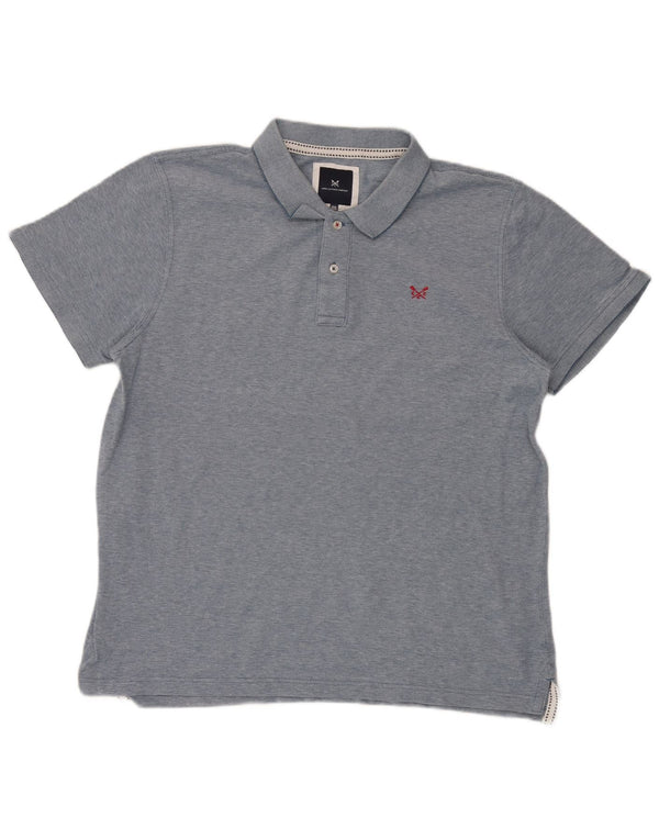 Ανδρικό μπλουζάκι πόλο Crew Clothing 3XL Μπλε βαμβακερό