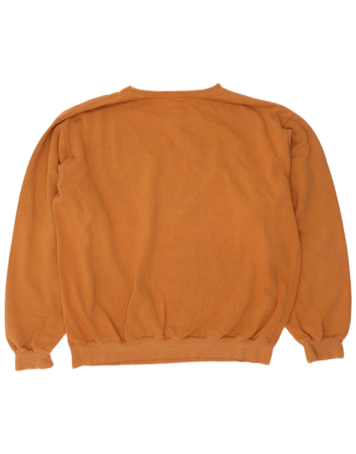 Ανδρικό γραφικό φούτερ Timberland Jumper μεγάλο πορτοκαλί βαμβακερό