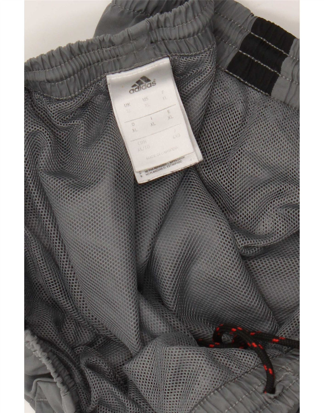 Ανδρική φόρμα Adidas Παντελόνι Joggers XL Grey Colourblock Polyester
