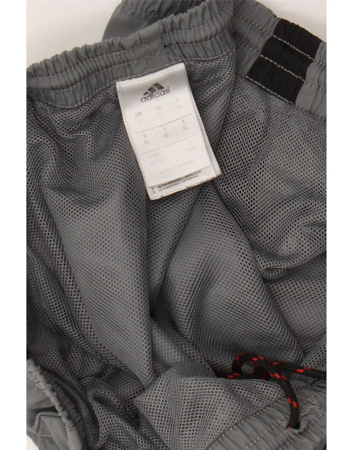 Ανδρική φόρμα Adidas Παντελόνι Joggers XL Grey Colourblock Polyester