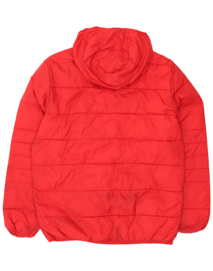 JACK & JONES Ανδρικό μπουφάν με κουκούλα UK 40 μεγάλο κόκκινο