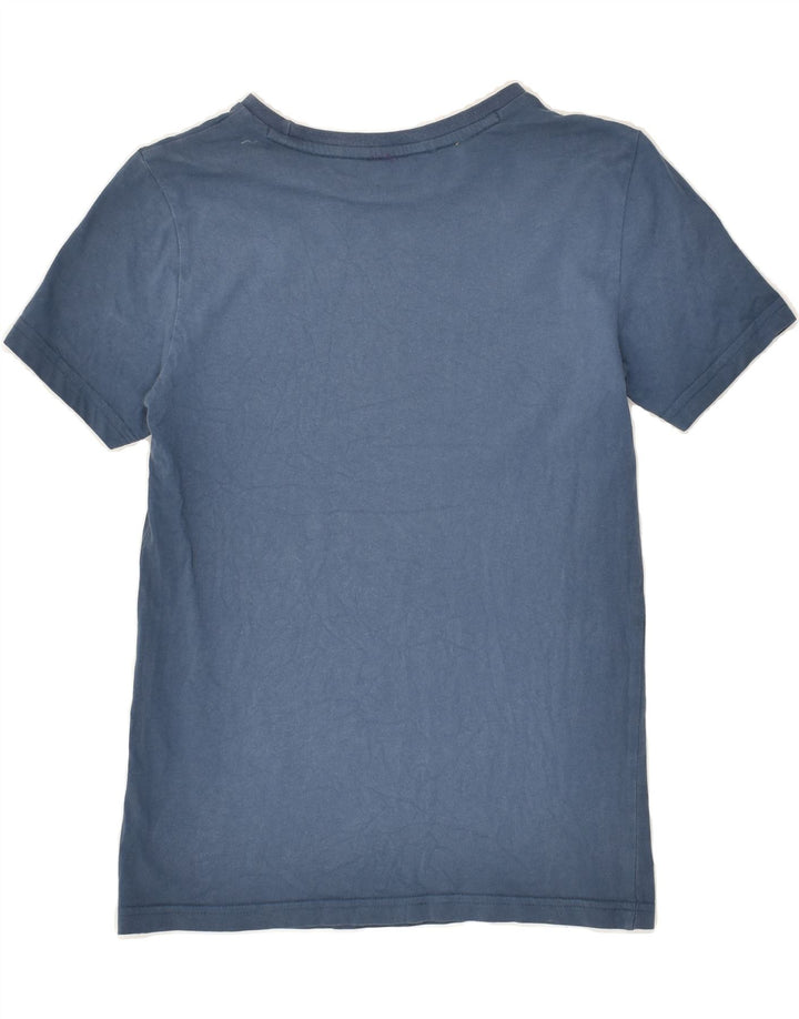 PUMA Boys Graphic T-Shirt Top 11-12 Years Navy Blue Cotton | Vintage Puma | Thrift | Second-Hand Puma | Used Clothing | Messina Hembry 