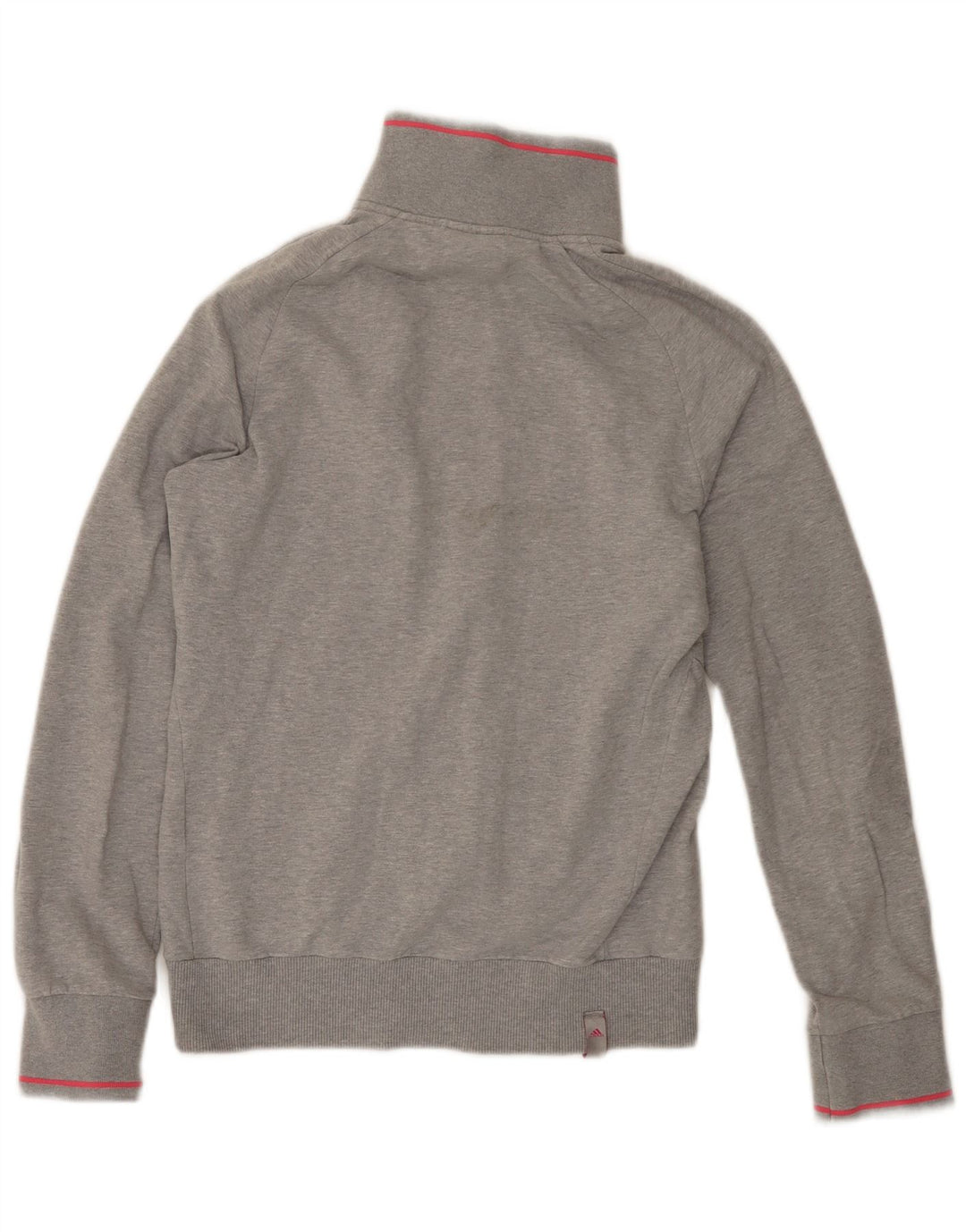 Γυναικεία αθλητική φόρμα Adidas Top Jacket UK 10 Small Grey Cotton
