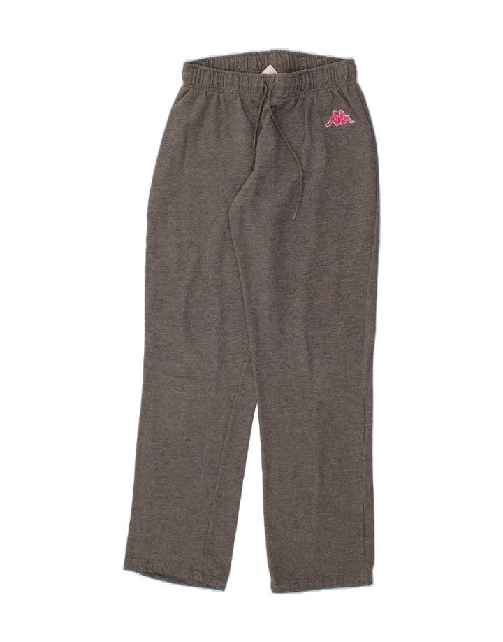 KAPPA Womens Tracksuit Trousers UK 16 Large  Grey Cotton Vintage Kappa and Second-Hand Kappa from Messina Hembry 