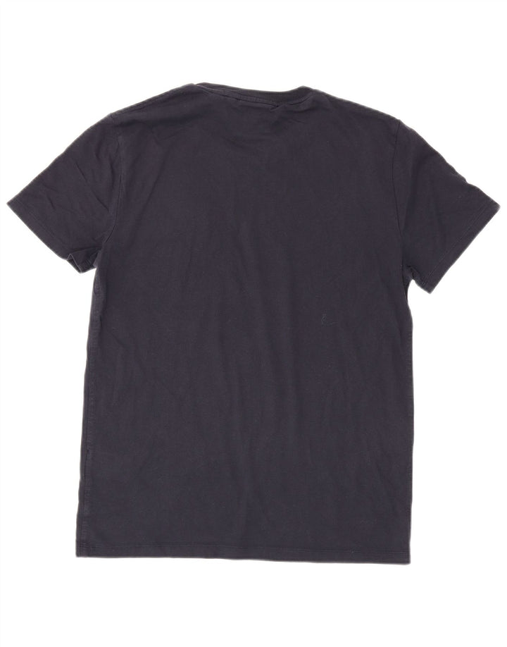 Ανδρικό T-Shirt Superdry Τοπ μεσαίου μπλε βαμβακερό