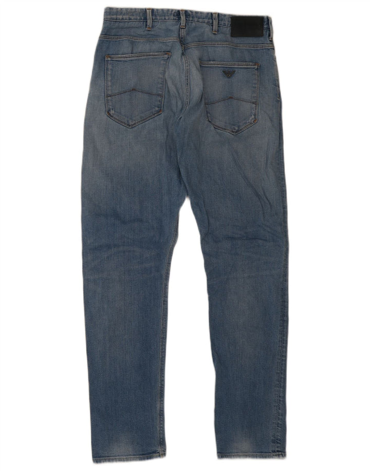 Armani Ανδρικό J06 Slim Jeans W9 L32 Μπλε Βαμβακερό