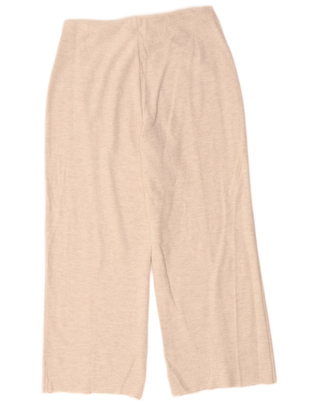 Zara Γυναικεία Φαρδιά Φόρμα Παντελόνια UK 12 Medium Beige