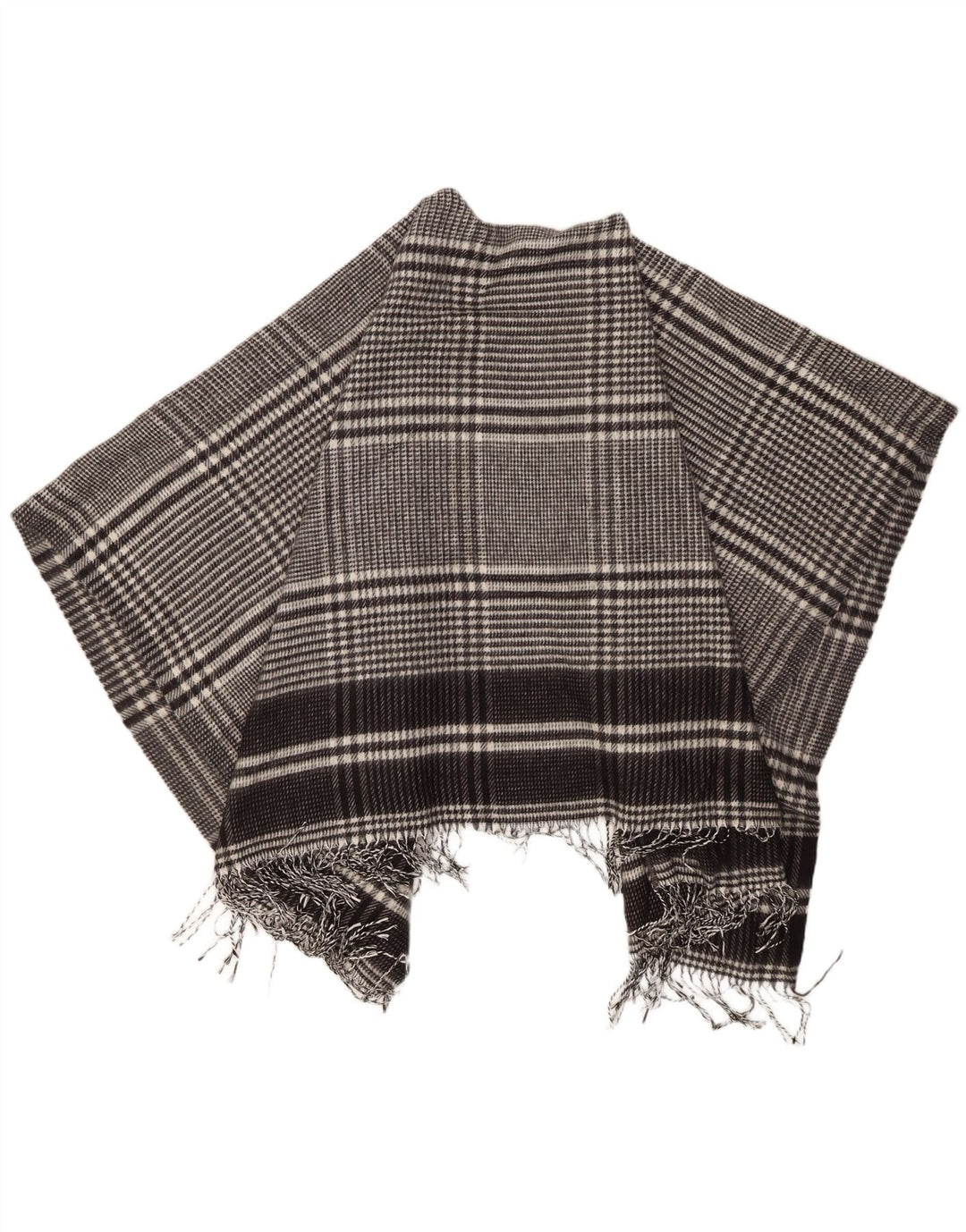 Marks & Spencer Γυναικείο πουλόβερ Cape Cardigan One Size Black Houndstooth