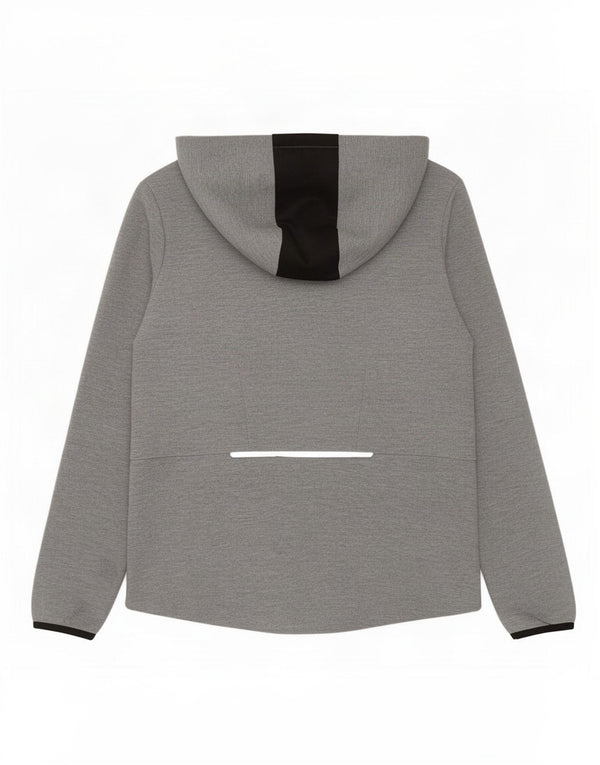 Kappa γυναικεία φόρμα με κουκούλα Top Jacket UK 14 Medium Grey Colourblock