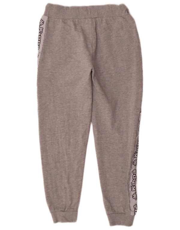 Kappa Γυναικεία φόρμα αθλητικής φόρμας γραφικά Joggers UK 14 Medium Grey