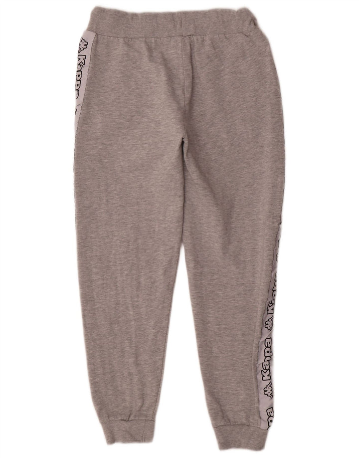 Kappa Γυναικεία φόρμα αθλητικής φόρμας γραφικά Joggers UK 14 Medium Grey