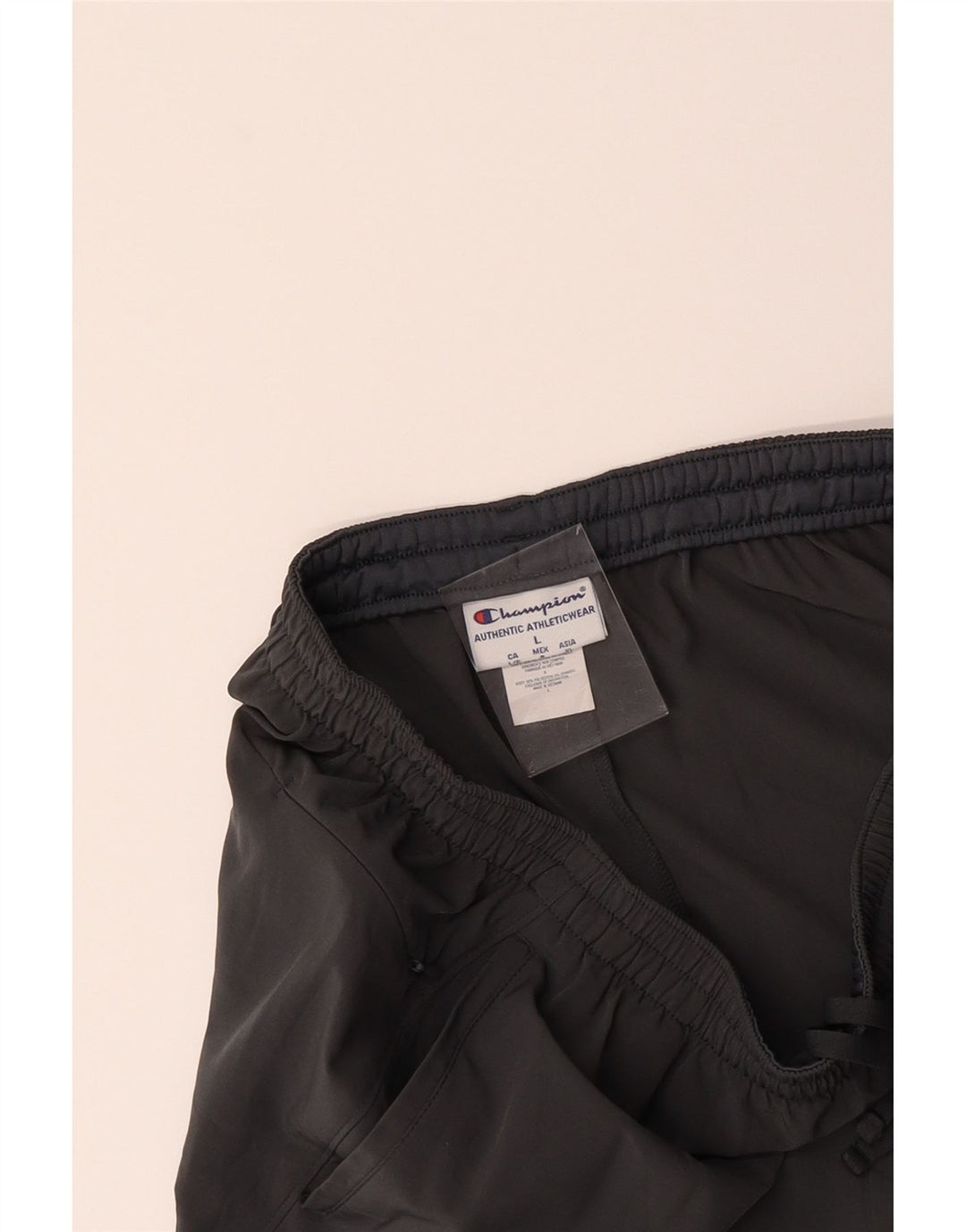 CHAMPION Mens Tracksuit Trousers Large  Grey Polyester