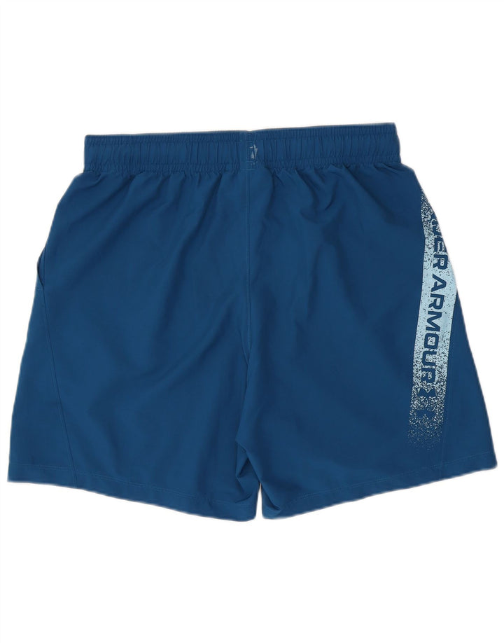 Ανδρικό Γραφικό Αθλητικό Σορτς UNDER ARMOR Μεγάλο Μπλε
