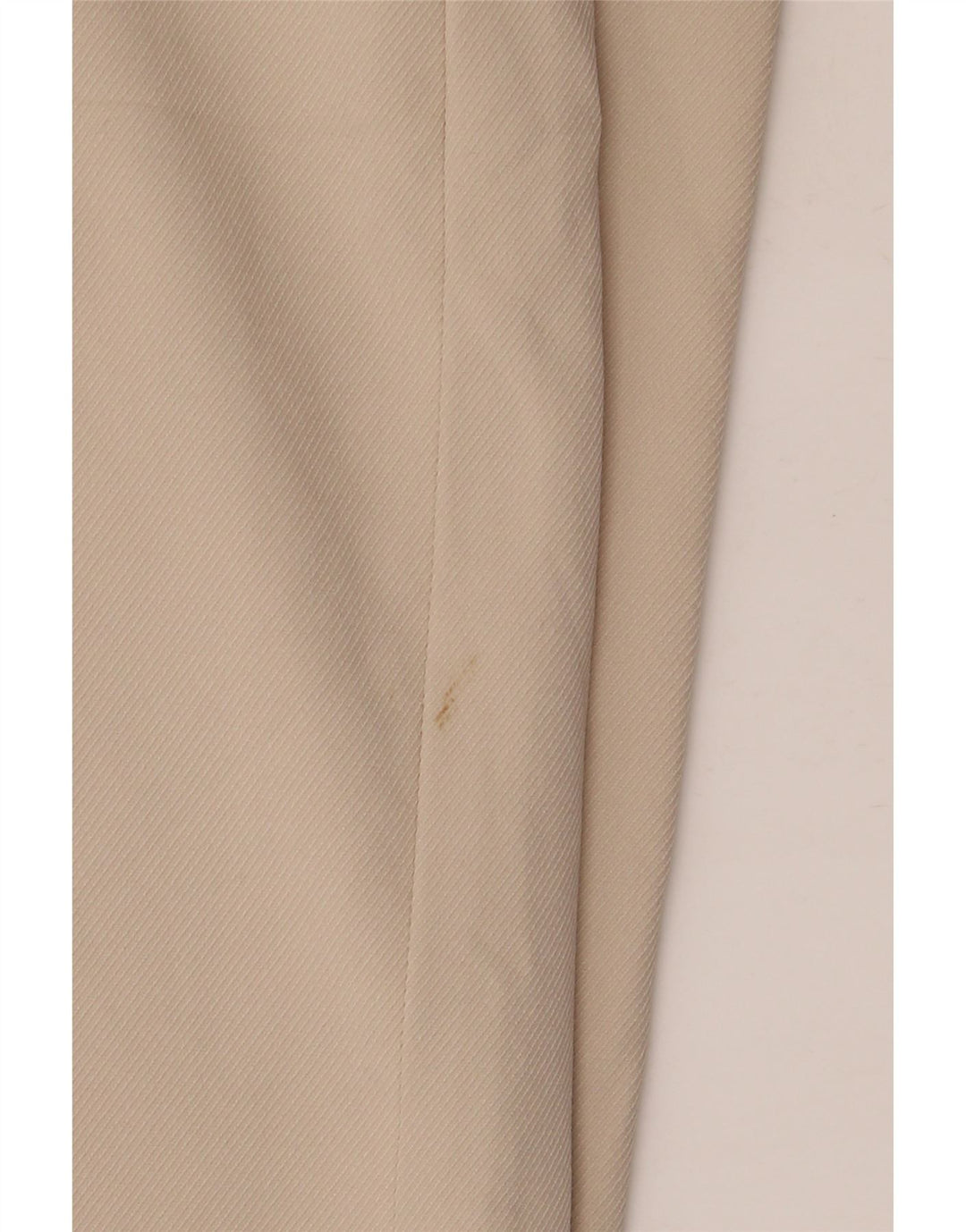 Zara γυναικείο παντελόνι με φαρδύ κοντό πόδι Medium W28 L26 Beige Polyester