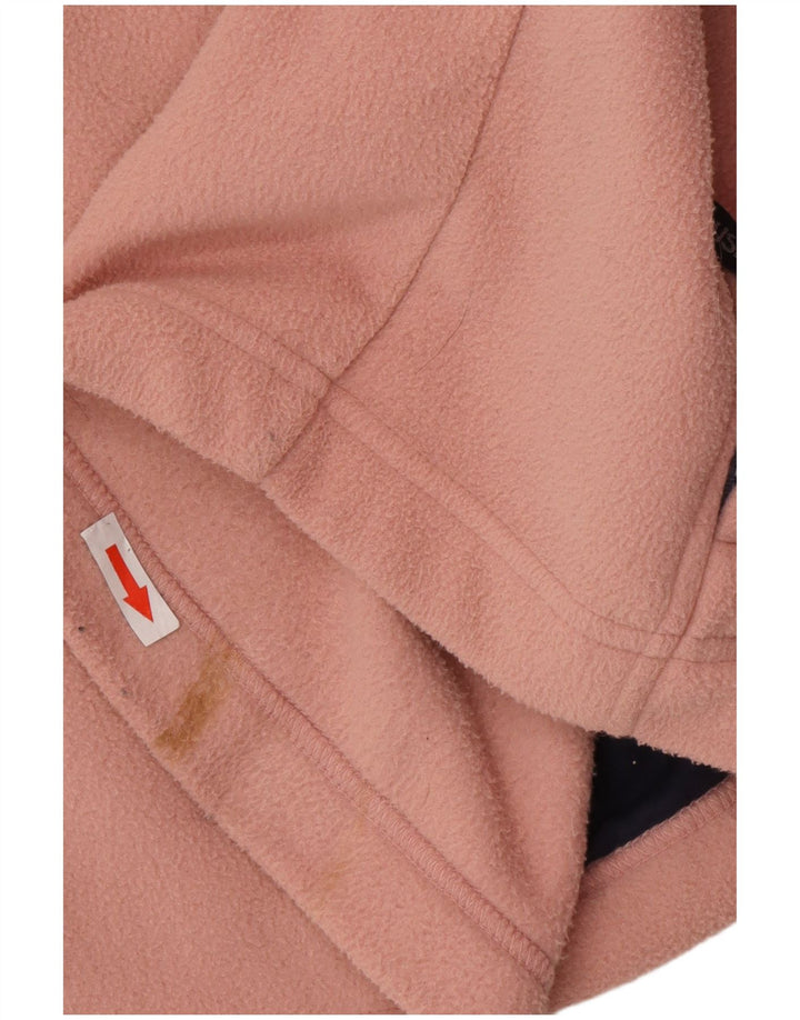 Musto Γυναικείο Fleece Jacket UK 14 Large Pink Colourblock Polyester