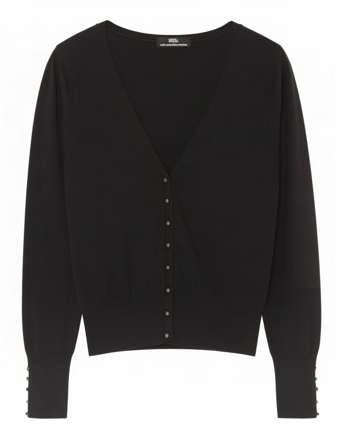 Marks & Spencer Γυναικεία ζακέτα πουλόβερ UK 10 Small Grey Merino Wool