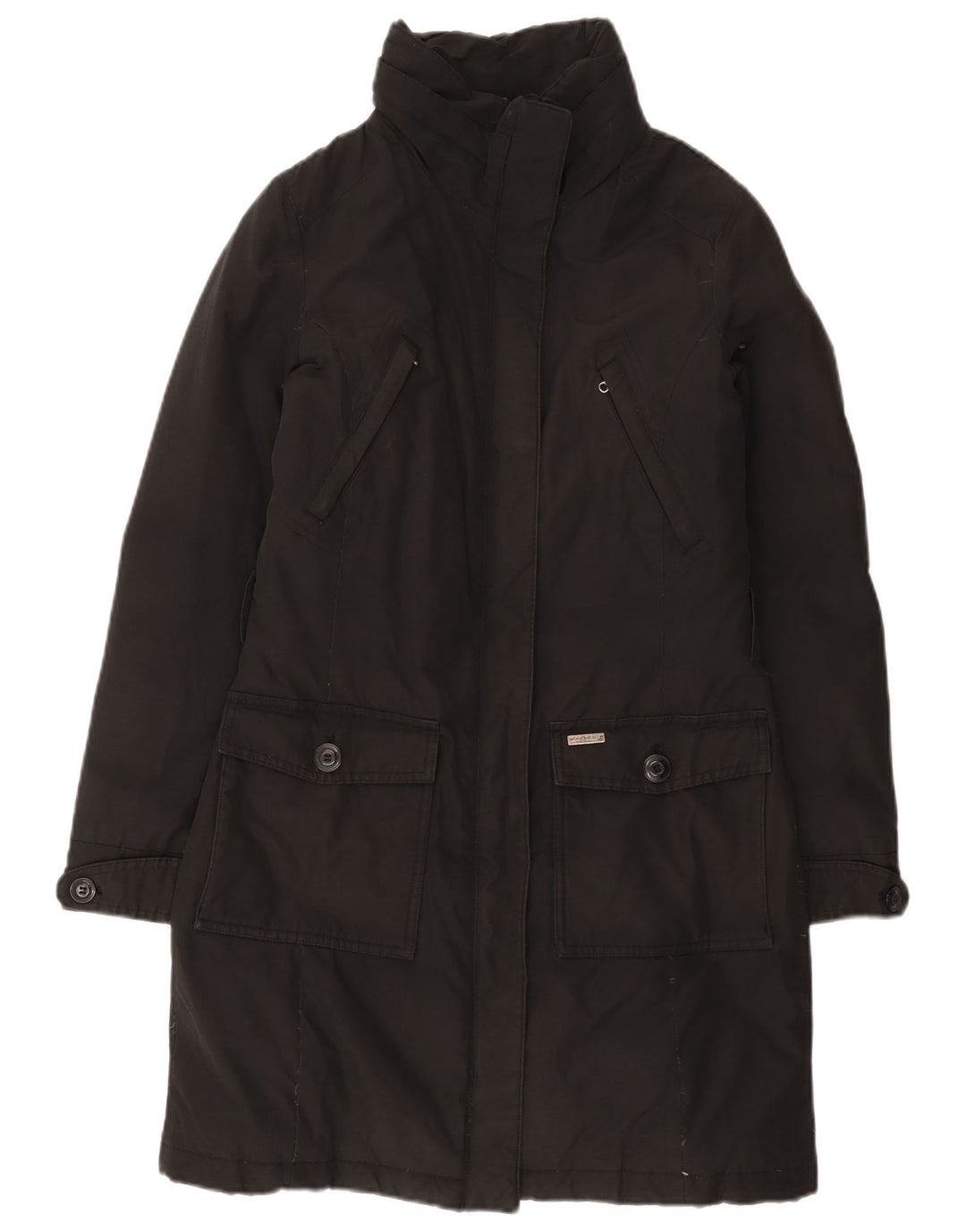 Woolrich Γυναικείο παλτό UK 10 Small Black