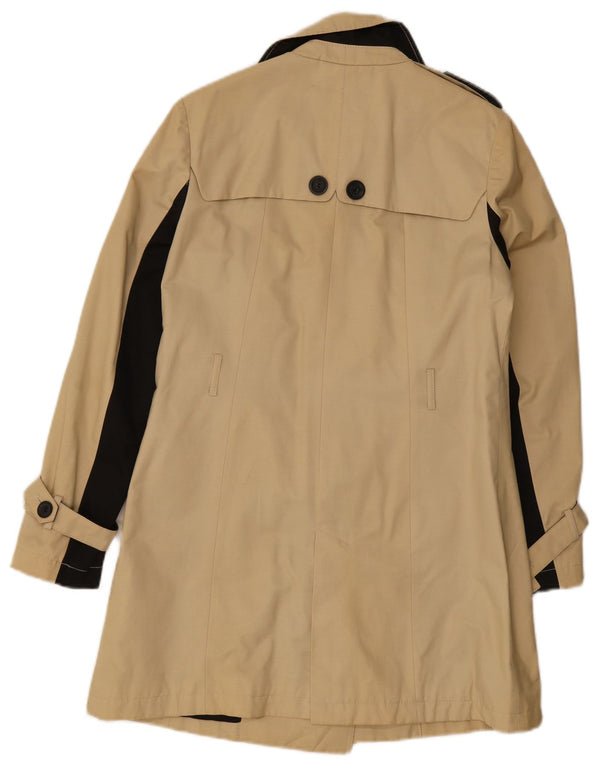 Laura Ashley Γυναικεία καμπαρντίνα UK 8 Small Beige Colourblock Cotton