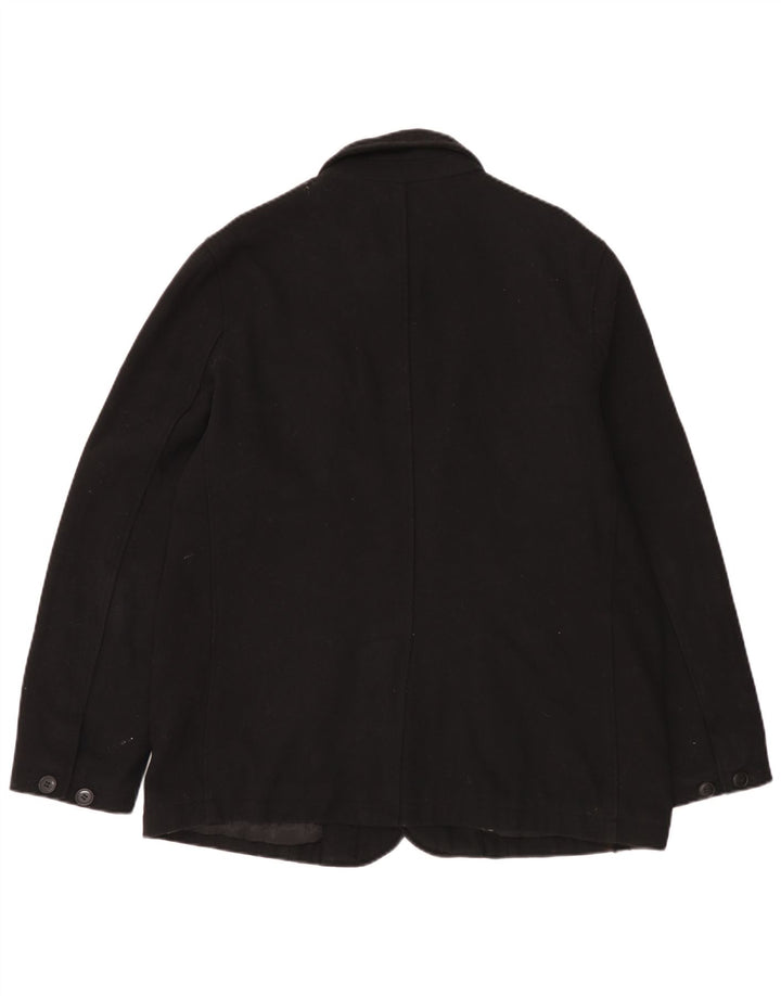 Levi's Mens Utility Jacket UK 40 Large Black Wool
