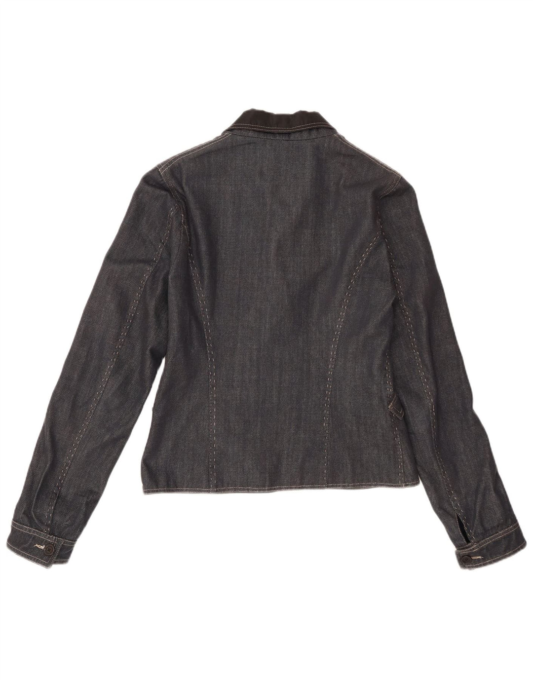 Ferre γυναικείο τζιν μπλέιζερ τζιν μπουφάν IT 46 μεγάλο navy μπλε βαμβακερό