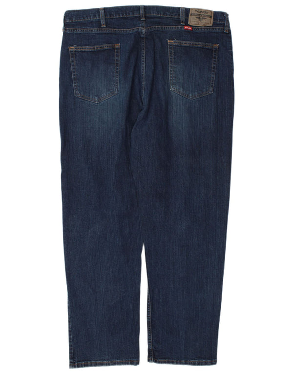 Ανδρικό τζιν Wrangler Relaxed Fit ίσιο W40 L30 Μπλε βαμβακερό