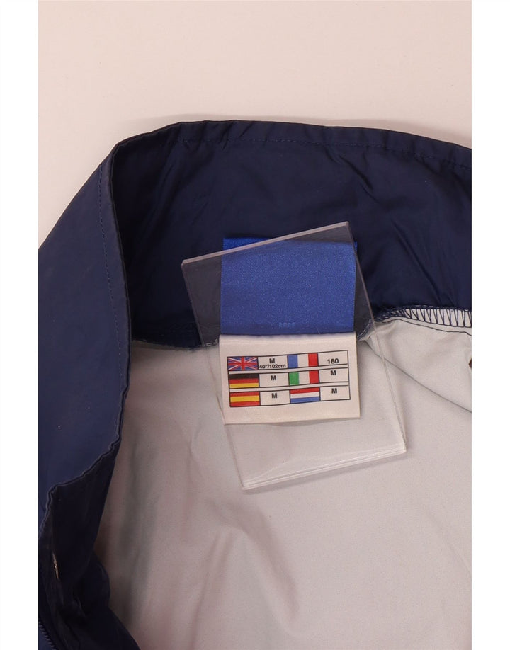 Ανδρικό μπουφάν βροχής με κουκούλα UMBRO UK 38 Medium Navy Blue