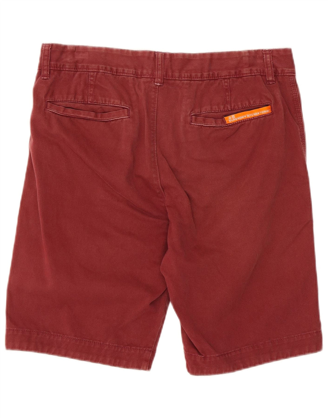 Ανδρικό σορτς Chino Superdry Small W32 βαμβακερό καφέ