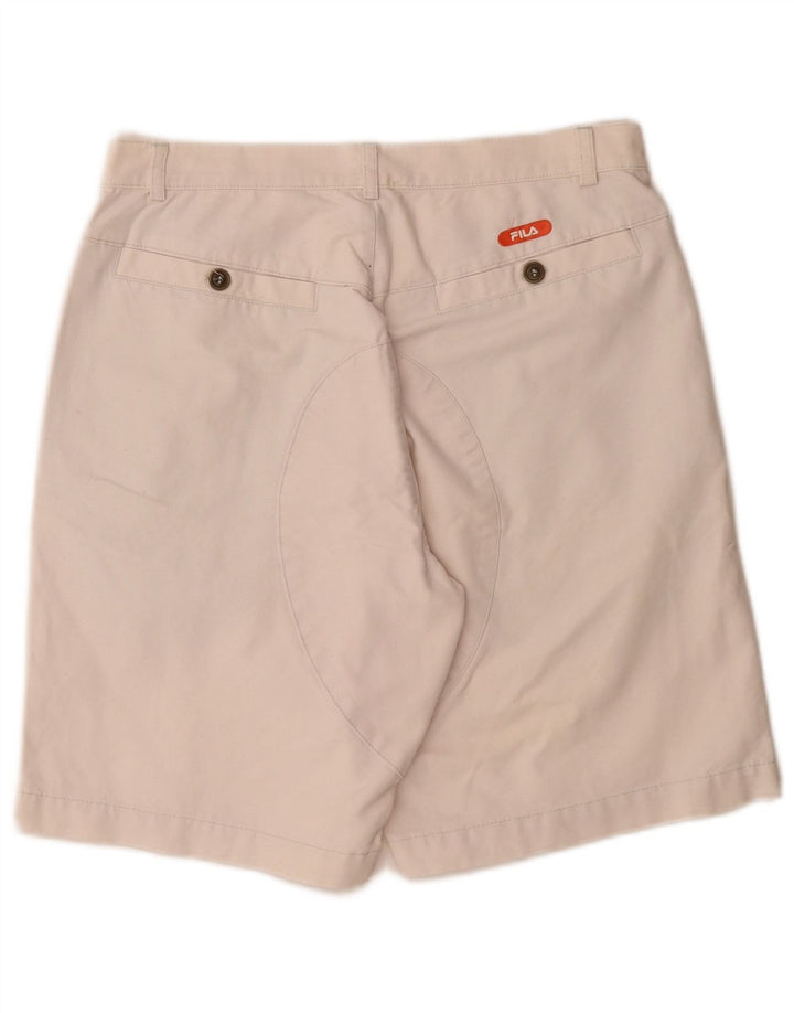 Ανδρικό σορτς Chino FILA IT 48 Medium W30 Λευκό