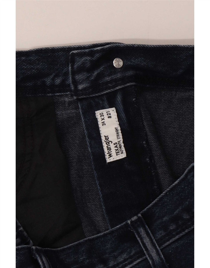 Wrangler Ανδρικό Texas Straight Jeans W34 L30 Navy Blue