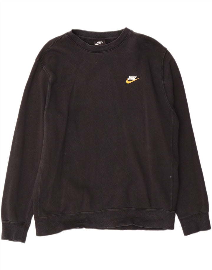 Ανδρικό φούτερ Nike Jumper μεγάλο μαύρο βαμβακερό