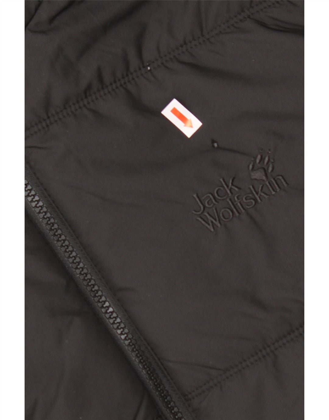 JACK WOLFSKIN Ανδρικό μπουφάν με κουκούλα με επένδυση UK 40 μεσαίο μαύρο πολυεστέρα