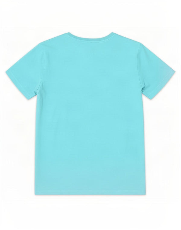 Champion Γυναικείο γραφικό T-Shirt Top UK 14 Large μπλε βαμβακερό