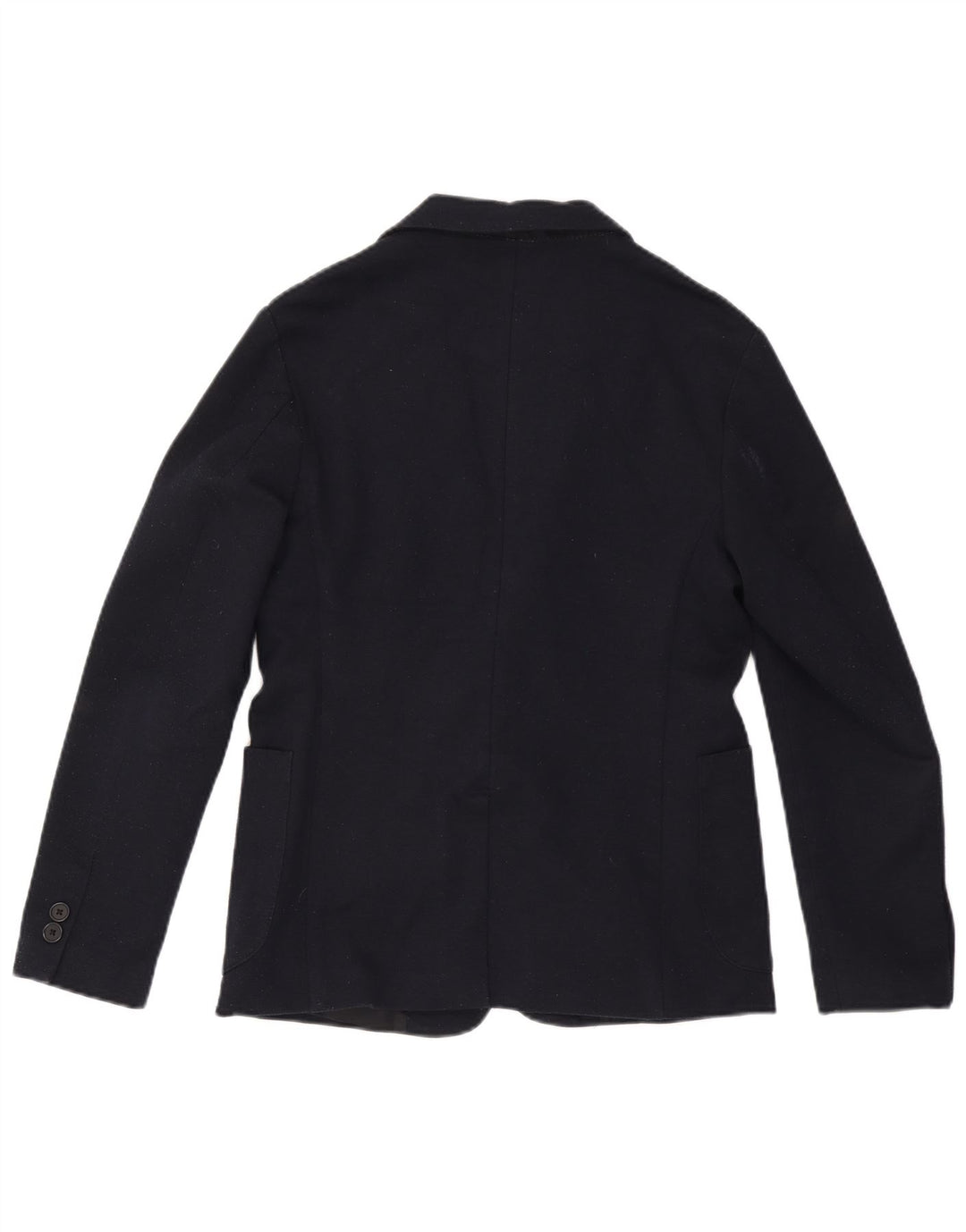 Zara Ανδρικό μπουφάν blazer 2 κουμπιών UK 38 Medium Navy Blue Polyester