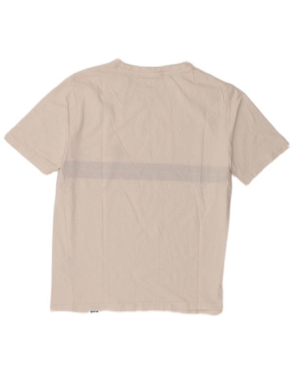 Ανδρικό T-Shirt Ellesse Top Small White Colourblock Βαμβακερό