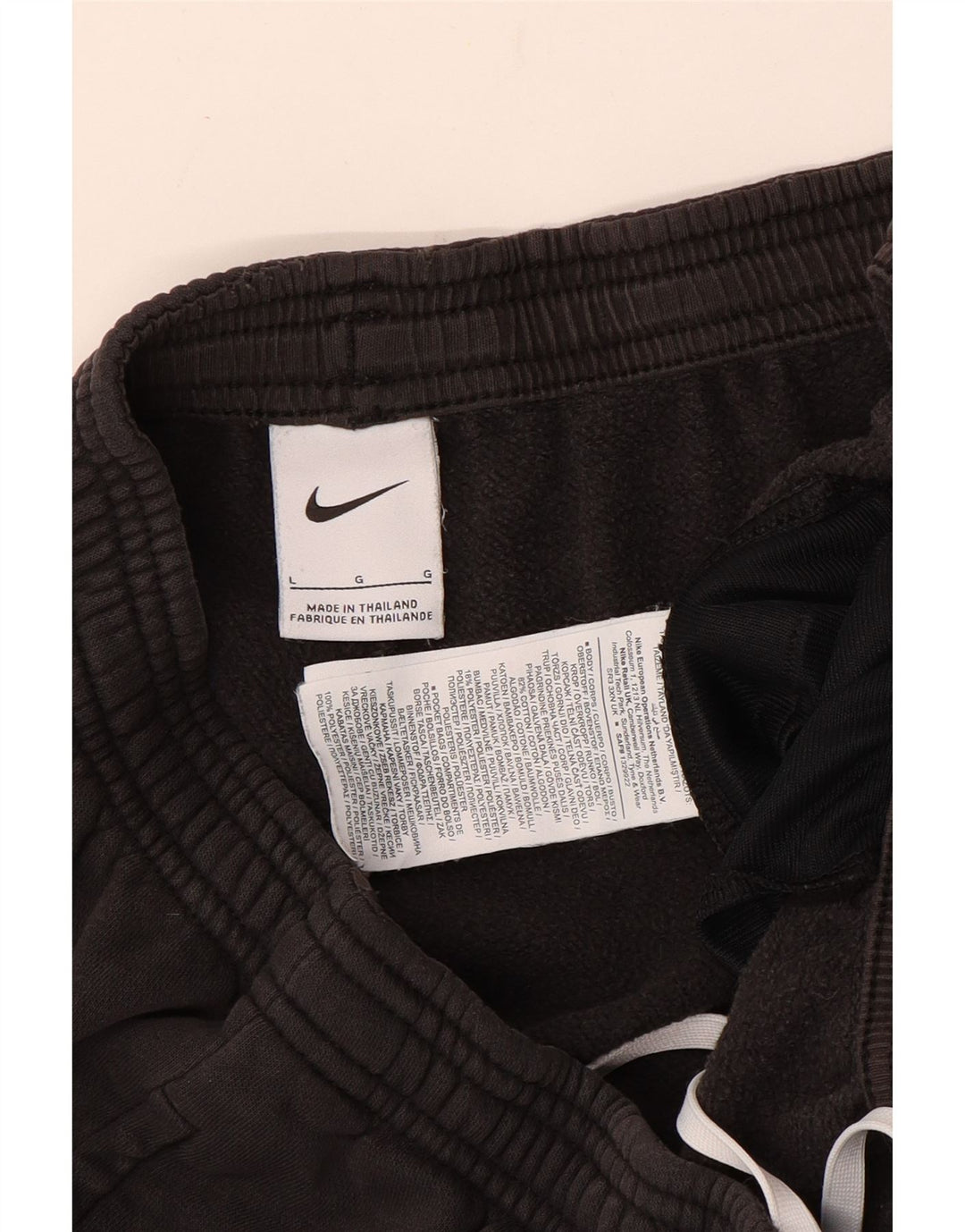 Ανδρική φόρμα Nike Παντελόνι Joggers μεγάλο μαύρο βαμβακερό