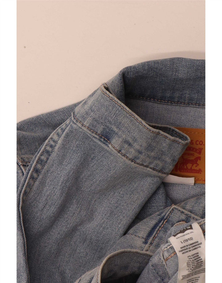 Levi's Girls Τζιν Μπουφάν 10-11 ετών Μεγάλο Μπλε Βαμβακερό
